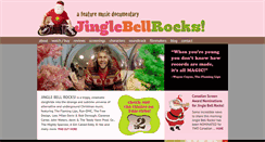 Desktop Screenshot of jinglebellrocks.com